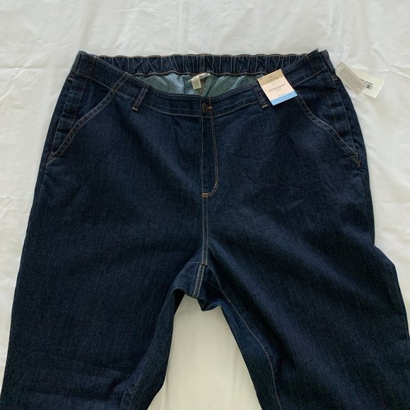 NWT St Johns Bay Women's Plus Jeans, Size 22W - Picture 1 of 16